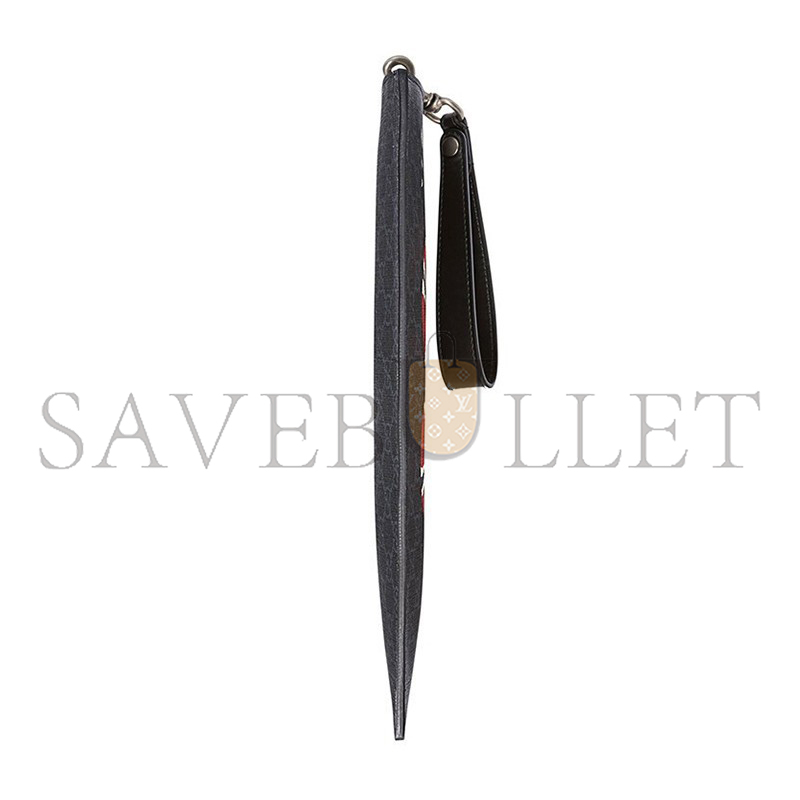 GUCCI BESTIARY POUCH WITH KINGSNAKE 473904 GZN1N 1058 (30.5*21*1.5cm)